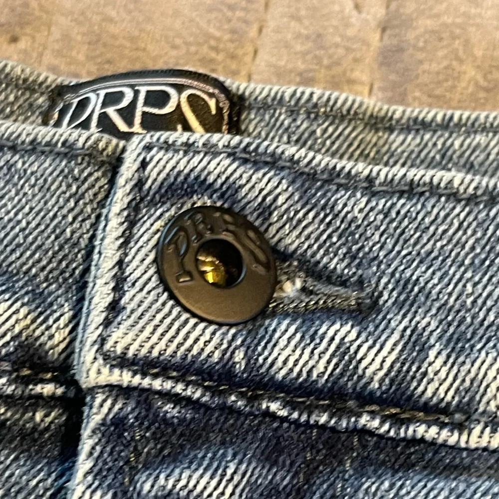 PRPS Le Sabre slim tapered fit distressed jeans mens size 34x34‎ blue NWOT